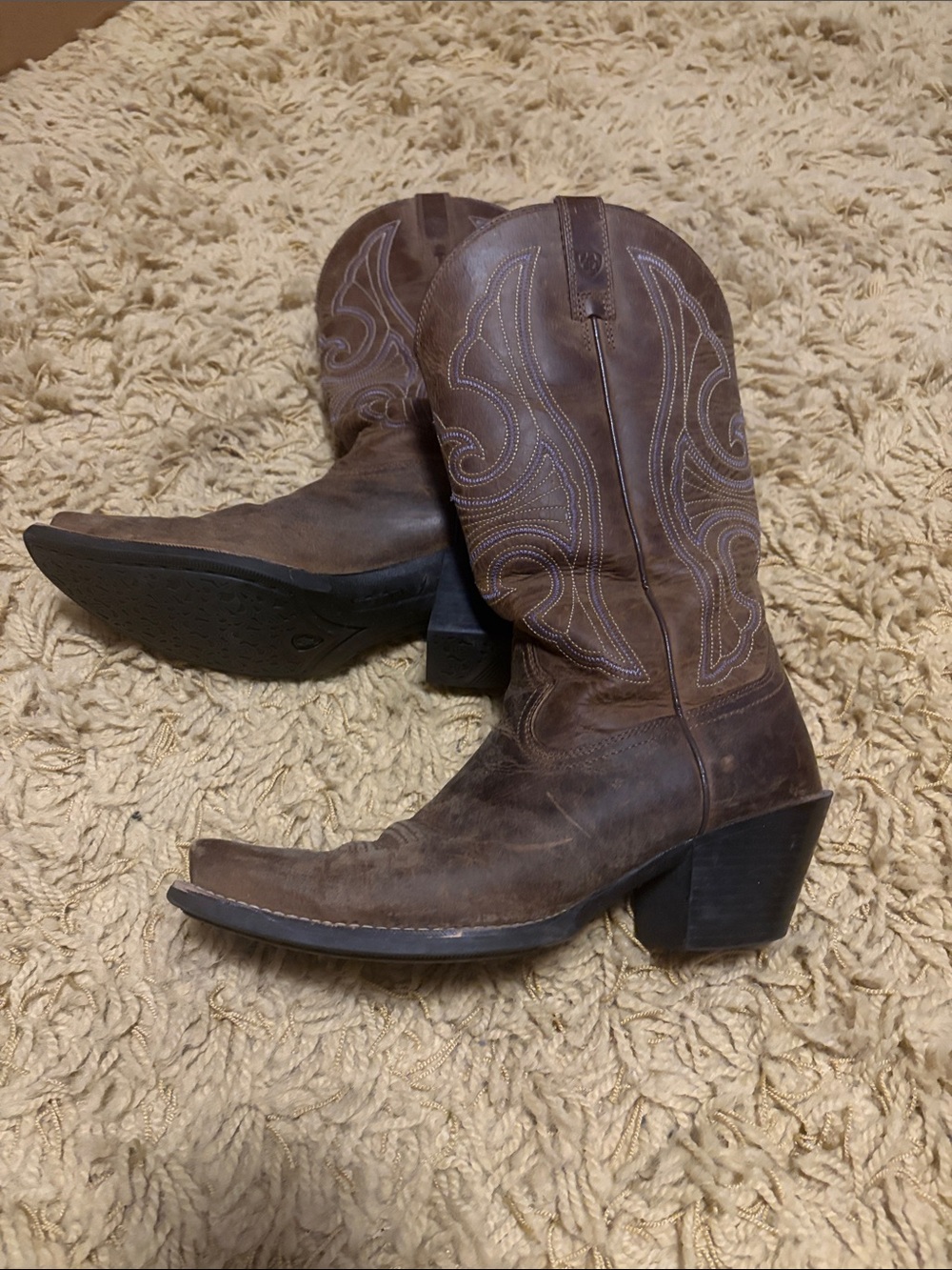 Ariat Brown Women's Western Heeled Cowboy Boots
